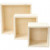 Storage Boxes, H: 11+14+20 cm, depth 10 cm, 3 pcs, plywood [HOB-56431]