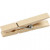 Clothes Pegs, L: 48 mm, W: 6 mm, 20 pcs, birch [HOB-564551]