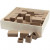 Mini Boxes, H: 2.5-5 cm, 60 pcs, MDF [HOB-56753]