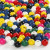 Wooden Beads Mix, D: 4 mm, hole size 1.5 mm, 6 g, asstd colours [HOB-570399]