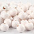 Wooden Beads, D: 10 mm, hole size 3 mm, 20 g, white [HOB-570592]