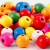 Wooden Beads Mix, D: 10 mm, hole size 2.5-3 mm, 22 g, asstd colours [HOB-571231]