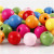 Wooden Beads Mix, D: 12 mm, hole size 2.5-3 mm, 500 g, asstd colours [HOB-57124]
