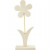 Flower, H: 23 cm, W: 9.5 cm, 1 pc, plywood [HOB-57932]