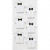 Stickers, size 33x35 mm, 6 pcs, white [HOB-586045]