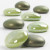 Glass Deco, D: 18-20 mm, thickness 8 mm, 370 g, green [HOB-591007]