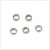 Crimp Beads, D: 2.5 mm, 1000 pcs, silver-plated [HOB-60116]
