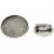 Pin, D: 18+25 mm, 6 pcs, antique silver [HOB-60197]