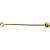 Drop Pins, L: 50 mm, thickness 1.5 mm, 8 pcs, gold-plated [HOB-60205]