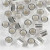 Crimp Tubes, D: 2 mm, 50 pcs, sterling silver [HOB-60879]