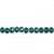 Faceted Beads, size 5x6 mm, hole size 1 mm, 100 pcs, emerald green [HOB-61671]