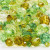 Faceted Bead Mix, size 4-12 mm, hole size 1-2.5 mm, 250 g, green harmony [HOB-61881]