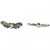 Wings, W: 13 mm, hole size 1 mm, 24 pcs, antique silver [HOB-63262]