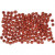 Rocaille Seed Beads, size 8/0, D: 3 mm, 500 g, dark red [HOB-682032]