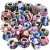 Clay Charm Beads, D: 11-14 mm, hole size 4.5 mm, 30 mixed, asstd colours [HOB-69785]