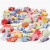 Pastel Mix, size 9-12 mm, hole size 1.2 mm, 175 ml [HOB-699801]