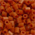 Fuse Beads, size medium mm, size 5x5 mm, 6000 pcs, redbrown (32254) [HOB-751051]