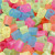 Fuse Beads, size medium mm, size 5x5 mm, 1100 mixed, neon colors [HOB-75253]
