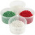 Pearl Clay®, 3x25 g, 38 g, 1 set, green, white, red [HOB-78717]