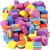 EVA Foam Beads, D: 15 mm, hole size 3 mm, 864 mixed [HOB-79013]