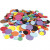 EVA Foam Circles, D: 12+20+32 mm, 2120 mixed, asstd colours [HOB-79061]