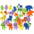 Eva Foam Shapes, size 25-45 mm, thickness 2 mm, 560 mixed [HOB-79064]