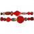 Luxury Bead Harmony, 1 set, red harmony [HOB-99068]