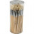 Hog Bristle Brush Set, size 1-10, 80 pcs [HOB-99821]