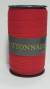 Curling Ribbon Cottonnade Red 10mm x 20 meter (1 roll) [HV-CTN10R]