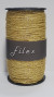 Curling Ribbon Filex Gold Glitter 1mm x 100 meter (1 roll) [HV-FLX1GO]