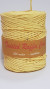 Raffia Cord Twisted Yellow 150 meter (1 roll) [HV-RAFY]