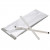 Tin Ties Sticky 14cm Silver (100 pieces) [TT5SLD]