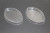 Plastic Lid Eye shape 11.7x7.8x1.5 cm (100 pieces) [CLE36]