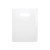 Plastic Carrier Bags White 38.1x45.7cm 60 micron LDPE (100 pieces) [H1518WT1]