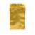 Gold Metallized Hanging Zipper Barrier Bags 9.2 x 12.7 cm (100 Pieces) [HZBB4MG]