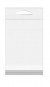 Headerbags 7x8.9cm Reclosable and Crystal Clear (100 pieces) [HB23]