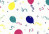 Printed Bags Balloons 10.2x6.4x24.1cm with side gusset (100 pieces) [G4CEL]