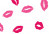 Printed Bags Lips 12.7x7.6x29.2cm with side gusset (100 pieces) [G5KU]