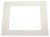 Mount Board Cream 26.7x34.3cm Window - Outer size 40.6x50.8cm Conservation Quality (25 pieces) [MS30035]
