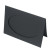 Cards Black with 10 1/2x16.3 Oval cut - Outer size for 12.5x17.5 print 240g 13x17.8cm (25 pieces) [PJ42121]