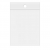 Grip Seal Bags with Hang hole 7x19.7cm Crystal Clear PP 50 micron (100 pieces) [ZR27XL]