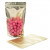 Stand Up Pouches Transparent/Matt Gold 17.1x8.9x28.6cm | 340 grams (100 pieces) [ZBGMG4]