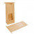 Kraft Bags Brown Reclosable 10.8x6.4x26.7cm (100 pieces) [TTW2K]