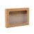 Kraft Gift Boxes with Window 9.5x2.2x13.2cm (25 pieces) [WKRG246]