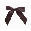 Espresso Pre-tied Bow 2.2cm (100 Pieces) [BOW7ES]