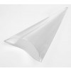 Clear Flat Cone Favor Box 8.9 x 16.5cm (25 Pieces) [FS286]