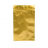 Gold Metallized Hanging Zipper Barrier Bags 7.6 x 11.4 cm (100 Pieces) [HZBB3MG]
