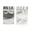 Silver backed Metallized Hanging Zipper Barrier Bags 7.6 x 11.4 cm (100 Pieces) [HZBB3S]