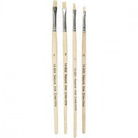 Nature Line Brushes, size 00-1-2-4, 4 pcs [HOB-100264]