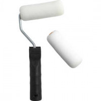 Paint Rollers with handle, W: 10 cm, 1 set [HOB-10475]